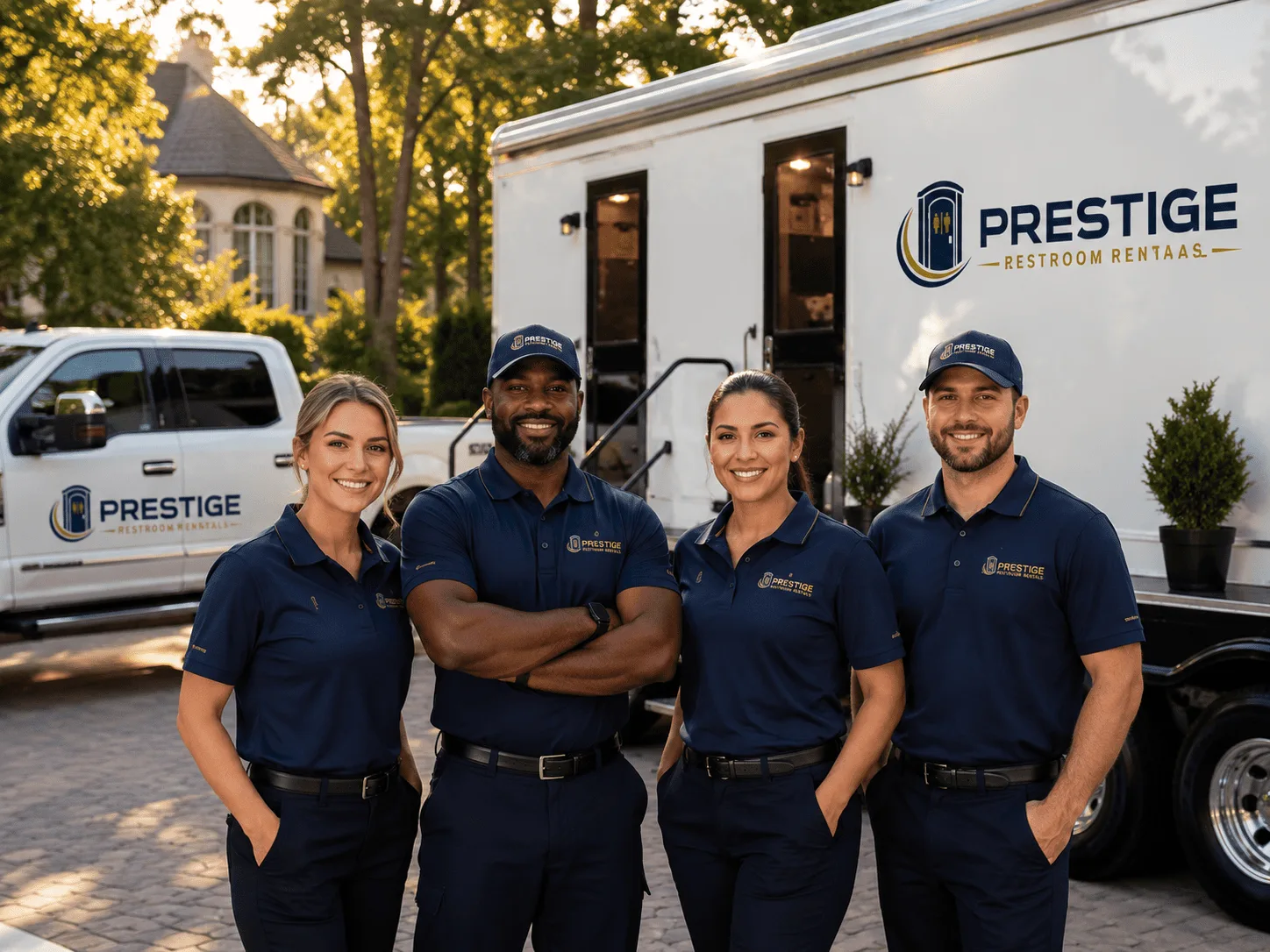 Trusted Luxury Portable Restrooms company in Blanchard, MI
